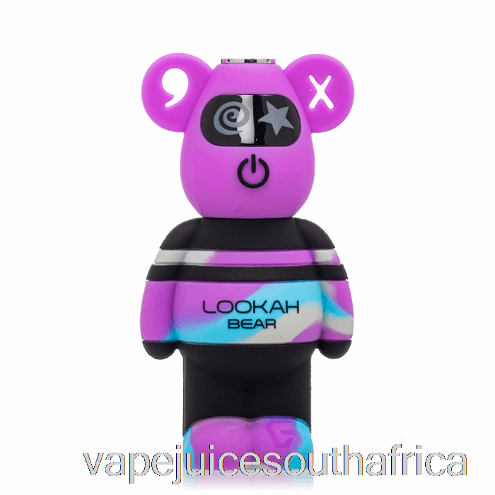 Vape Juice South Africa Lookah Bear 510 Battery Purple Tiedie